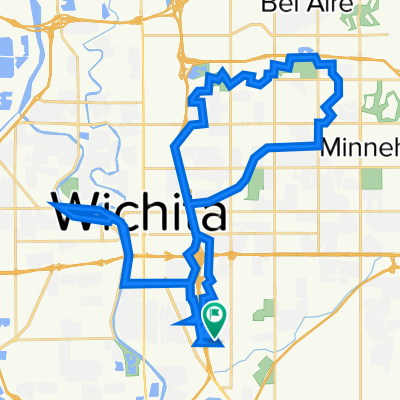 2361 S Green St, Wichita to 2355 S Green St, Wichita