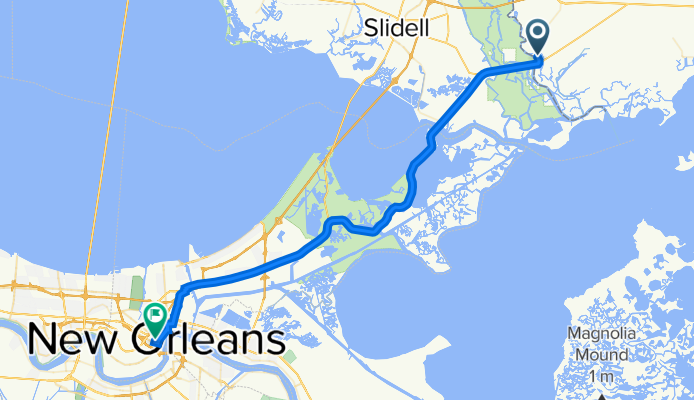 Mississippi 604 5250, Pearlington to New Orleans