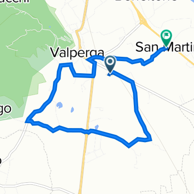 Percorso tranquillo a Valperga