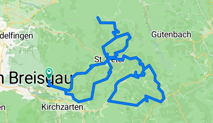 attental-kandel = mittelschwere bergetappe im südschwarzwald