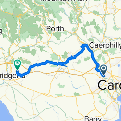 Cardiff to bigend