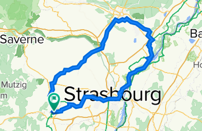Route in der Bikemap App öffnen
