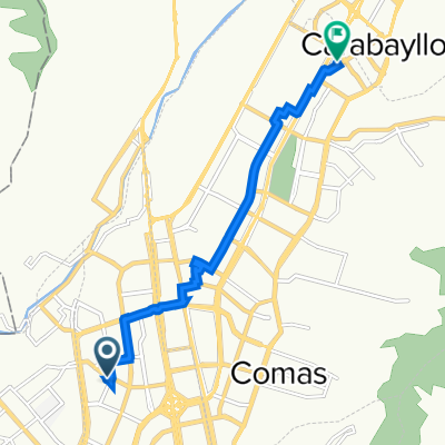 Ruta desde Los Olivos manhattan