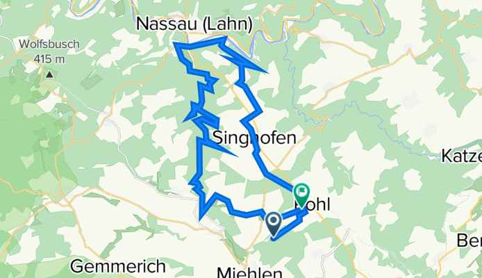 Hauserbach Scheuern Mühlbachtal