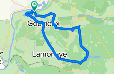 Route in der Bikemap App öffnen