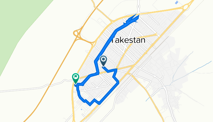 Steady ride in