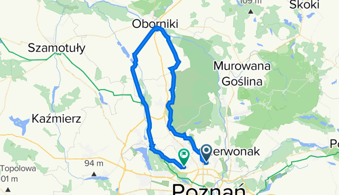Poznań - Oborniki - Poznań