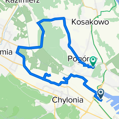 Gołębia 5, Gdynia do generała Dywizji Franciszka Kleeberga 8C, Gdynia