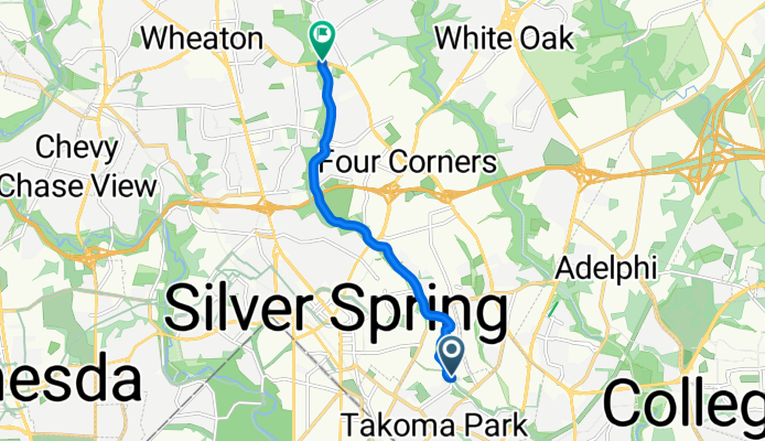 Sligo Creek Parkway Ride