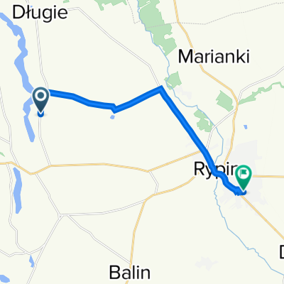 Rakowo, Rypin do Ogrodowa 4A, Rypin