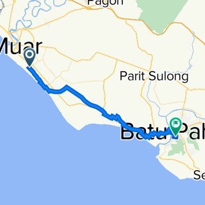 Malaysia Day Day 5  Parit Bakar to Batu Pahat