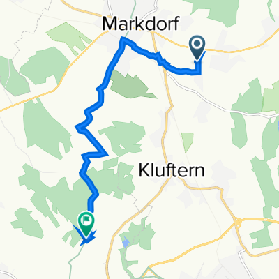 Route von Muldenbachstraße 11, Markdorf
