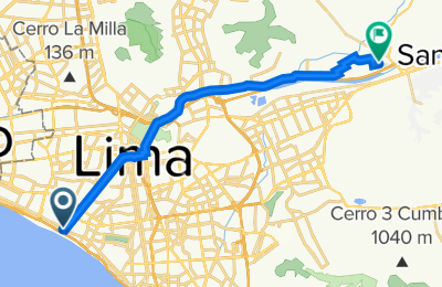 Route in der Bikemap App öffnen