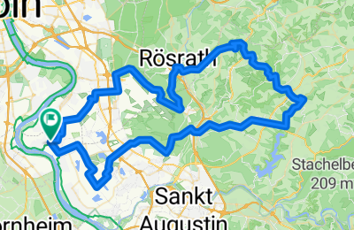 Route in der Bikemap App öffnen