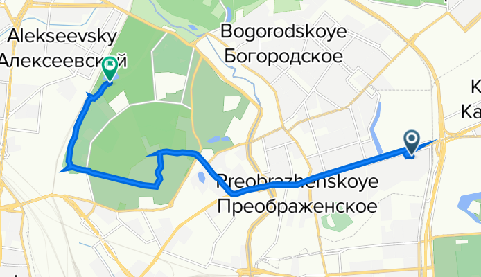 Большая Черкизовская улица, 30 к1, Москва до 4-й Лучевой просек, вл1, Москва