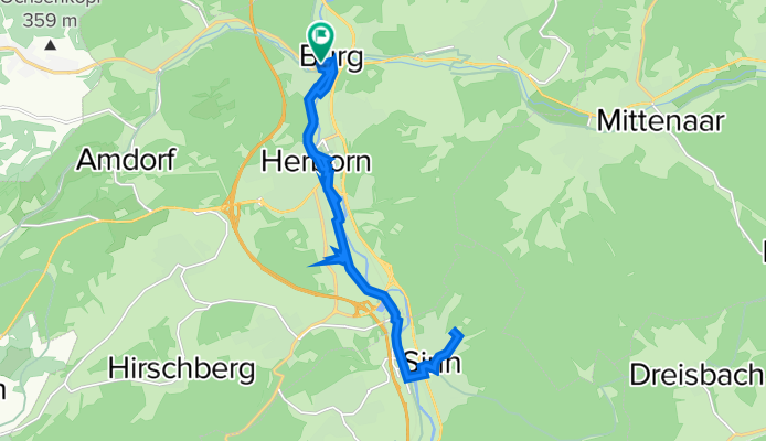 Dorfstraße 18, Herborn nach Dorfstraße 18, Herborn