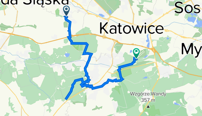 Karpacka 40B, Chorzów do Francuska 180, Katowice