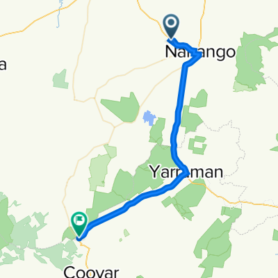 14565 D'Aguilar Highway, Nanango to 2266–2398 New England Highway, Cooyar