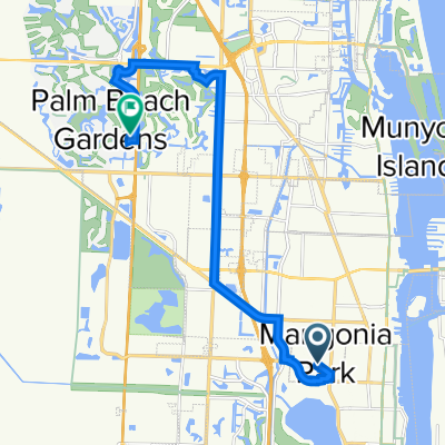 4777 N Australian Ave, Mangonia Park to 16 Selby Ln, Palm Beach Gardens