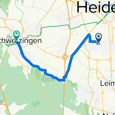 Alstater Straße 64, Heidelberg nach Karlsruher Straße 8-10, Schwetzingen