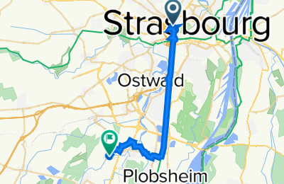 Route in der Bikemap App öffnen