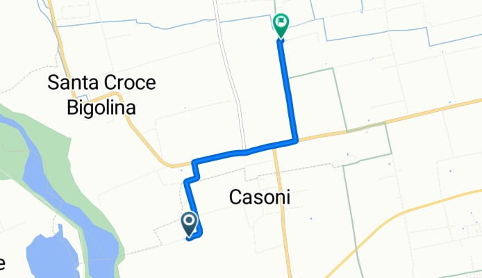 Via Casoni Basse 15–17, Fontaniva a Via Battistei 36, Cittadella