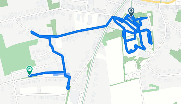 August Nihoulstraat 52, Scherpenheuvel-Zichem naar Sparrenlaan 39, Scherpenheuvel-Zichem