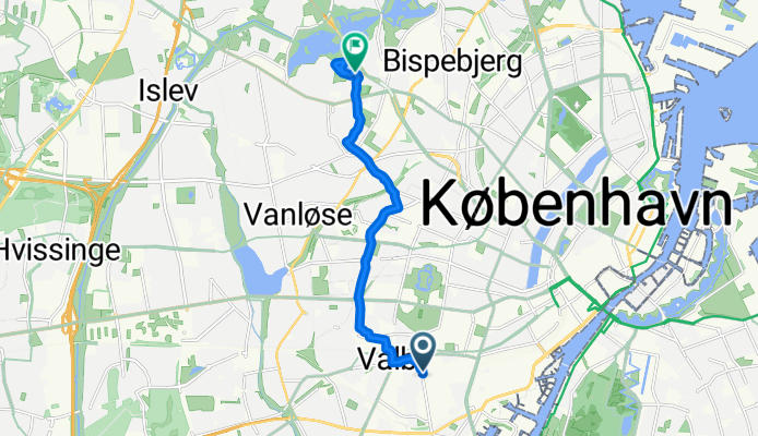 Route to Dalvangen 25, Brønshøj