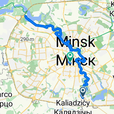 От Yubileinyi 4, Минск до улица Вокзальная 26В, Минск