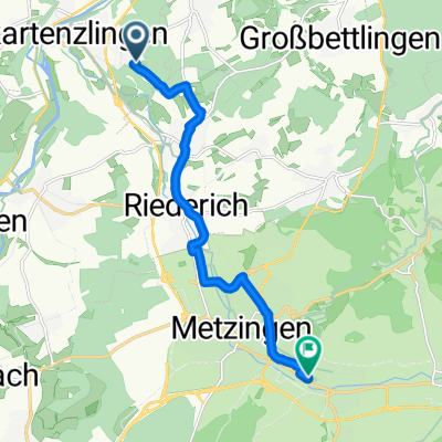 Tannenweg 8, Neckartenzlingen nach Weidenstraße 14, Metzingen