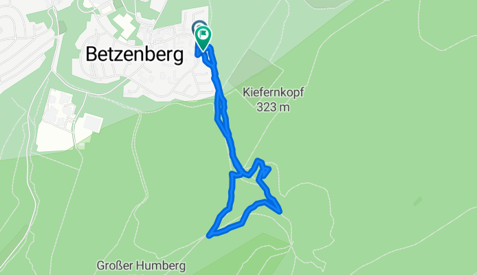 Sankt-Quentin-Ring 37, Kaiserslautern nach Voltairestraße 2, Kaiserslautern