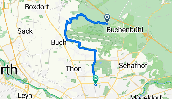 Wildenfelsweg 7, Nürnberg to Avenariusstraße 46, Nürnberg