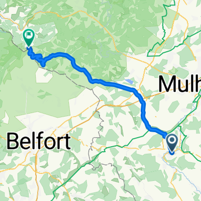 Lotissement Panorama 29, Altkirch nach Rue du Ballon d'Alsace 88160, Saint-Maurice-sur-Moselle