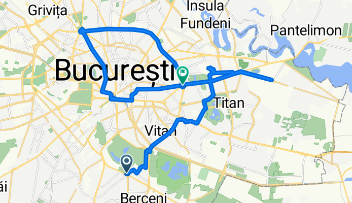 Șoseaua Olteniței, București to Piata Hurmuzachi, București