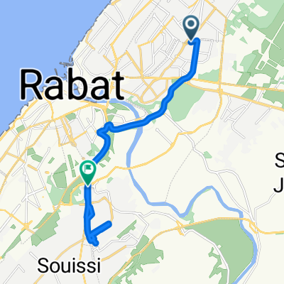 26W7+M72, Salé to Avenue Mohamed VI, Rabat
