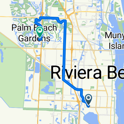 1521 45th St, Mangonia Park to 16 Selby Ln, Palm Beach Gardens