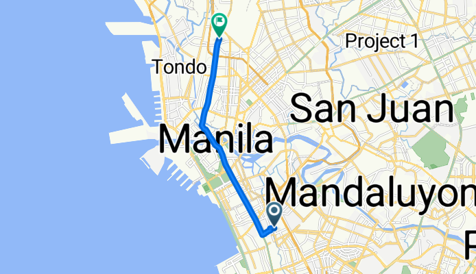 Zapanta Street, Manila to Abad Santos Avenue, Manila