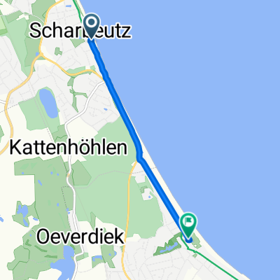 Strandallee 139, Scharbeutz nach Kurpromenade 6, Timmendorfer Strand