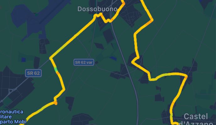Zdjęcie 1 trasy Bikemap „Da Via Cavour 4A, Dossobuono a Via Cavour 4A, Dossobuono”