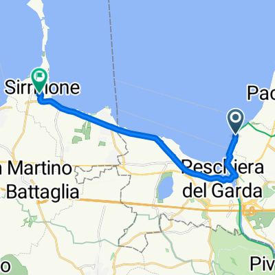 Route nach Via Molise 1, Sirmione