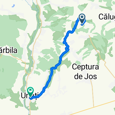 Route to Strada 1 Mai 105, Urlaţi