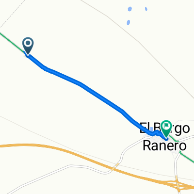 LE-6615, El Burgo Ranero to Calle del Norte Segundo, 27, El Burgo Ranero