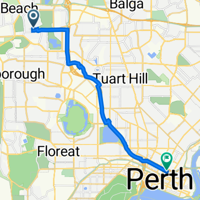 Mitchell Street 5, Karrinyup to Aberdeen Street 15, Perth