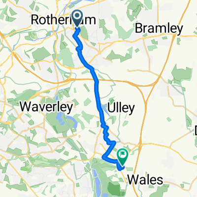 83 Badsley Moor Lane, Rotherham to Old Waleswood Colliery, Mansfield Road, Sheffield
