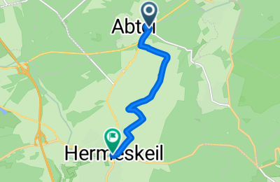 Route in der Bikemap App öffnen