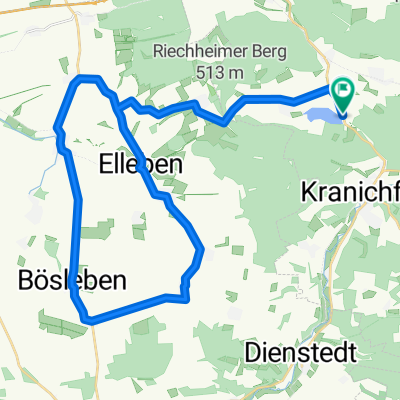 Triathlon Erfurt 40 km Runde