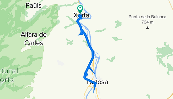 De TV-3541 8, Xerta a Avinguda de l'Estació 10, Xerta