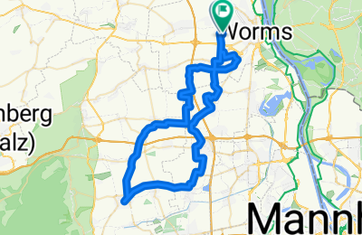 Route in der Bikemap App öffnen