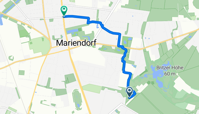 Kol.Friedland III 103, Berlin nach Mariendorfer Damm 77, Berlin