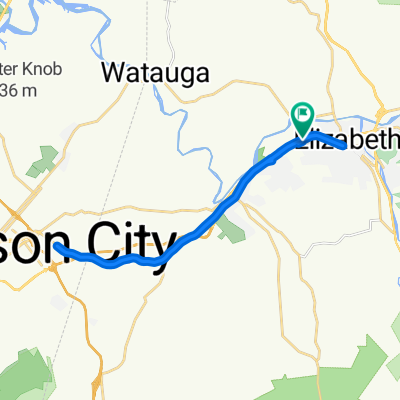 730 W Elk Ave, Elizabethton to 732–762 W Elk Ave, Elizabethton